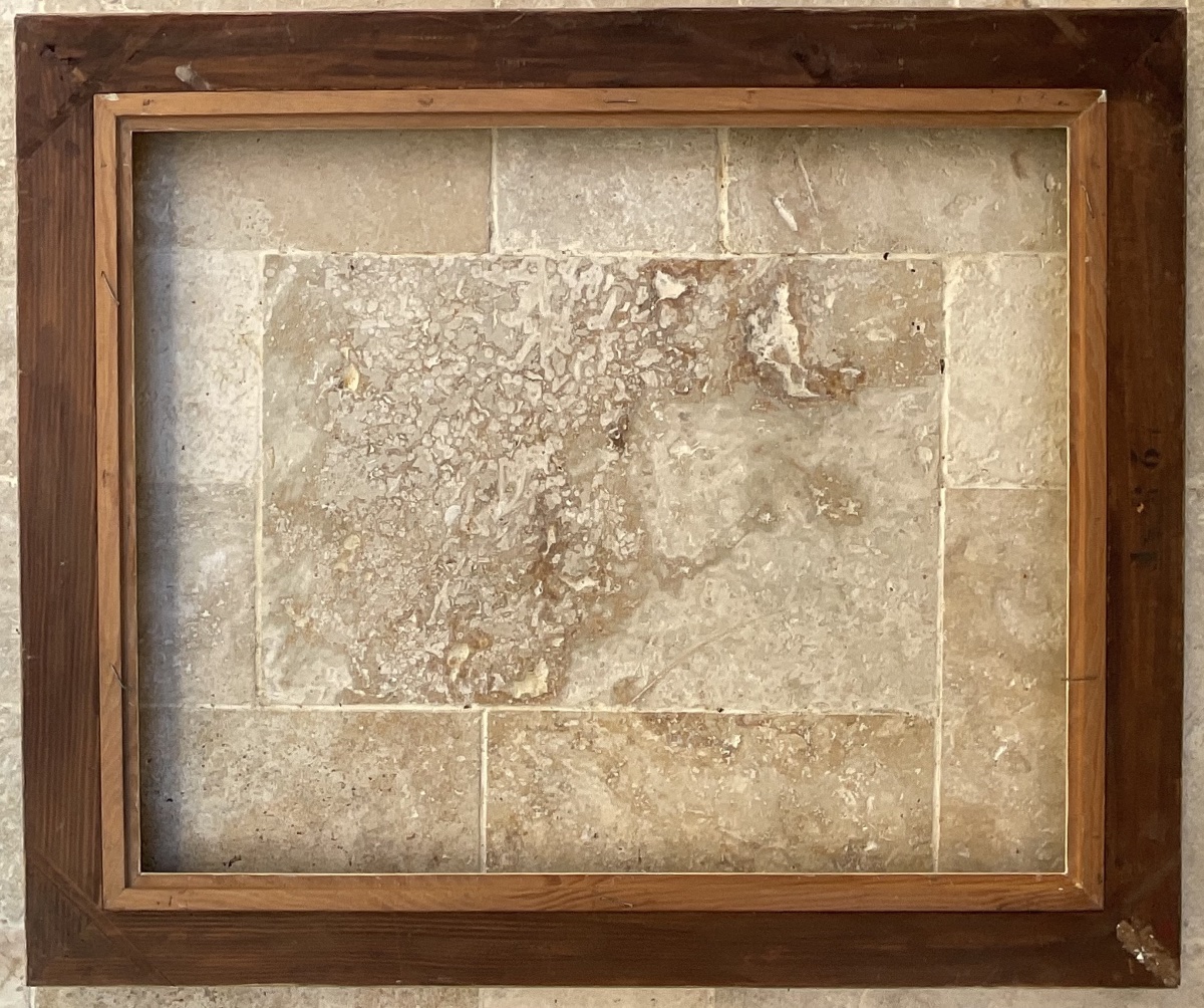 Large Montparnasse Frame, Louis XIV Style, Wood, Size 25f, Dimensions 81 X 65 Cm-photo-3
