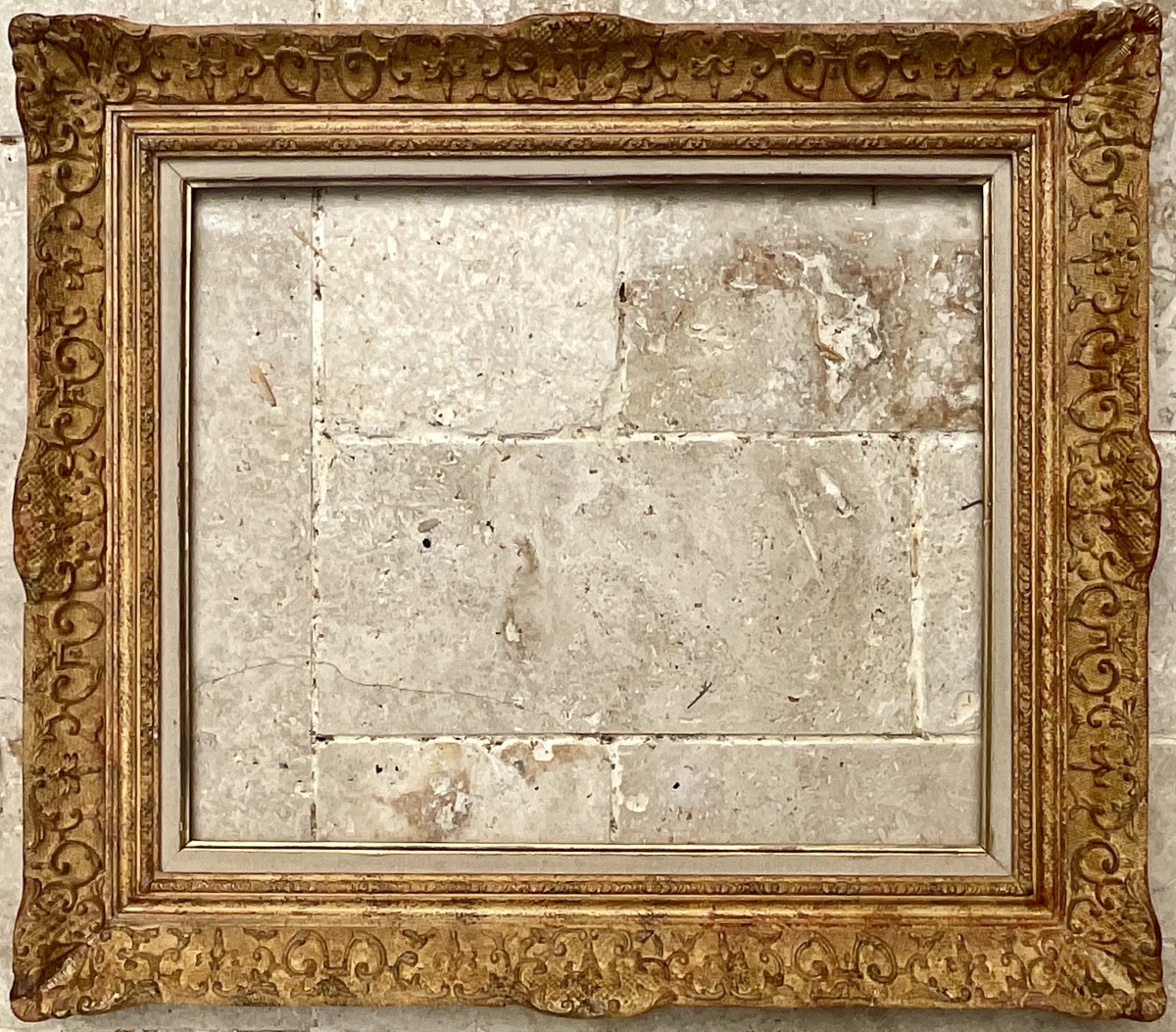 CADRE MONTPARNASSE STYLE RG GAULT BOIS STUC DIM 10F ORIGINAL FRAME 55x46 cm