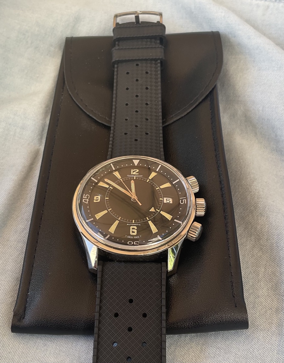 Jaeger Lecoultre Memovox Polaris E859 Montre de Plongée originale 1968-photo-3