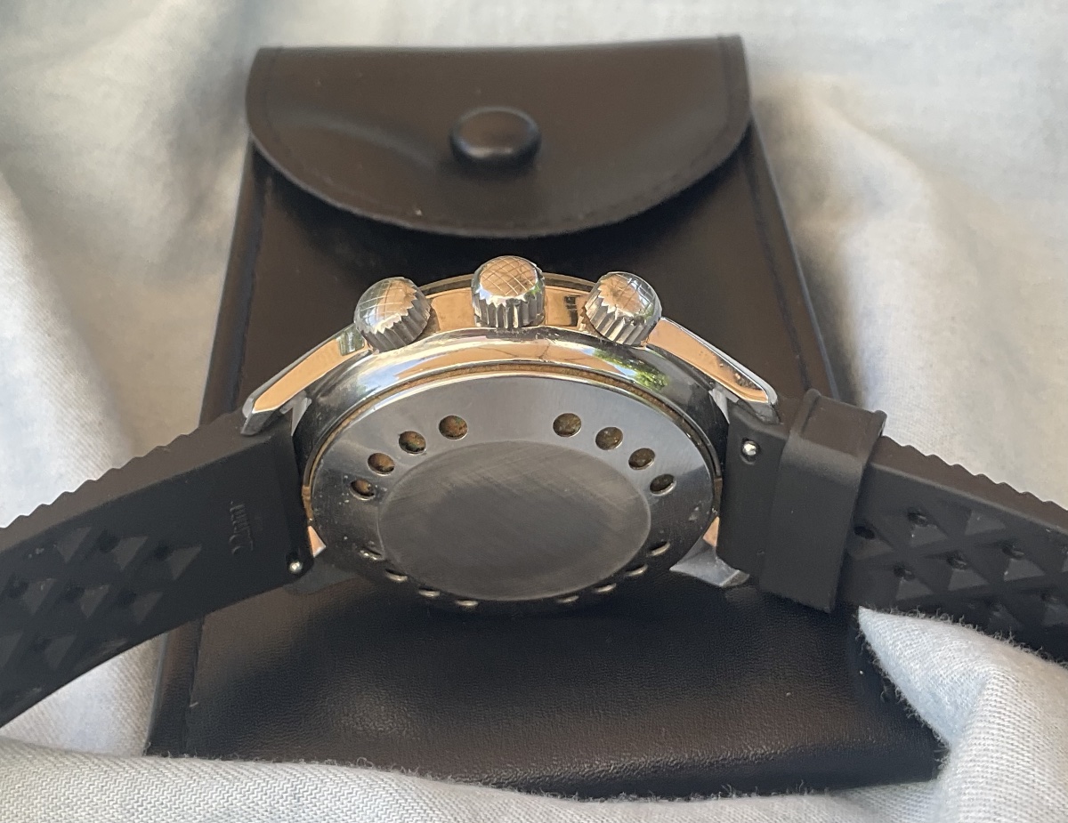 Jaeger Lecoultre Memovox Polaris E859 Montre de Plongée originale 1968-photo-4