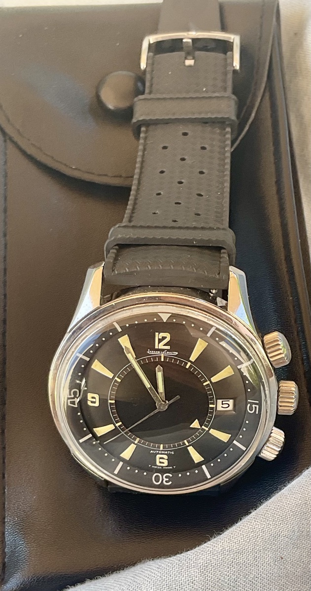 Jaeger Lecoultre Memovox Polaris E859 Montre de Plongée originale 1968-photo-6