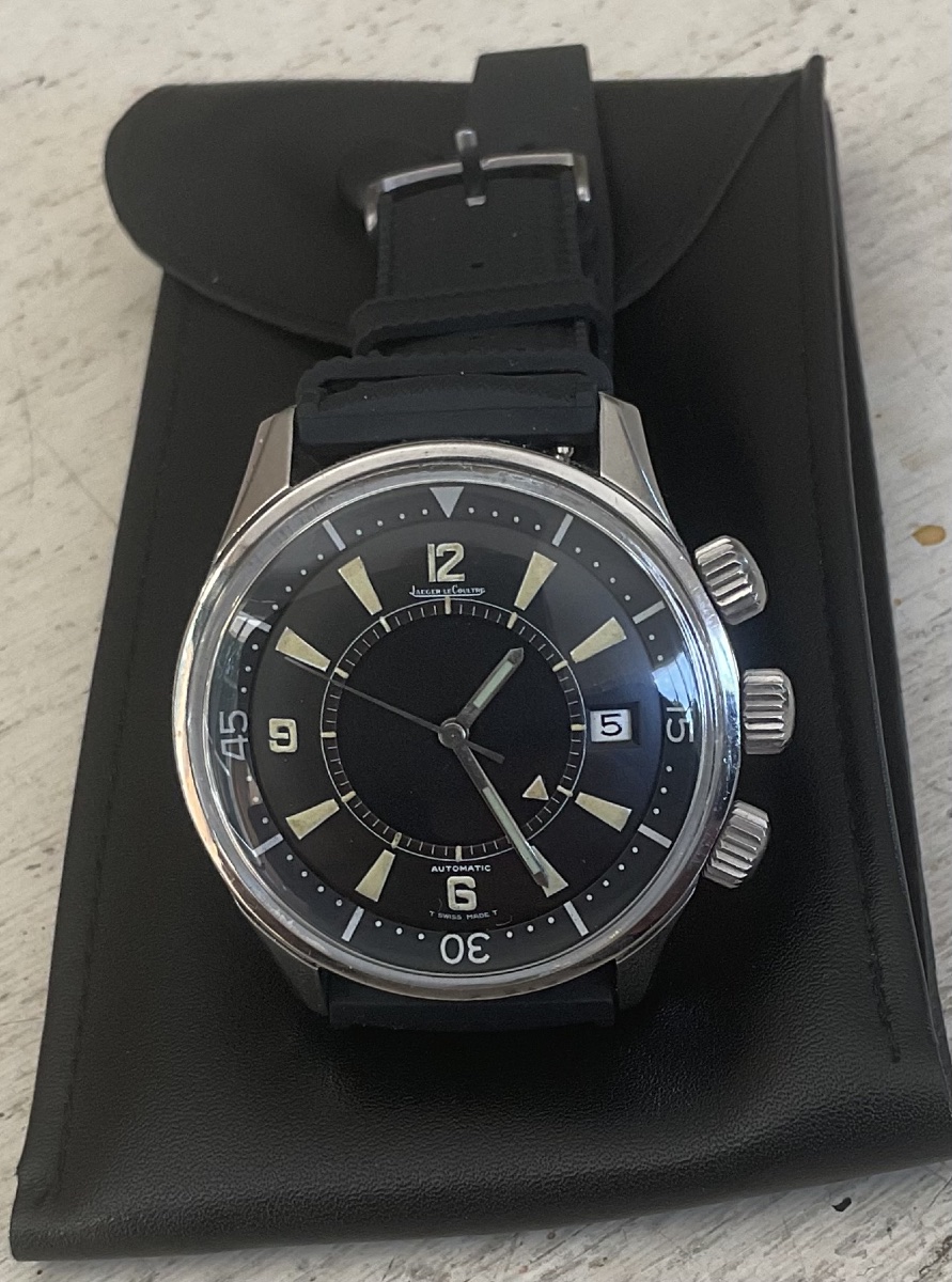 Jaeger Lecoultre Memovox Polaris E859 Montre de Plongée originale 1968