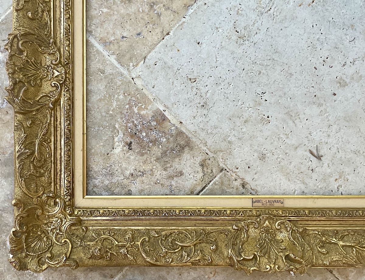 Montparnasse Frame, Sculpted In The Louis XIV Style, Wood And Stucco Profile, Dim 10p-photo-4