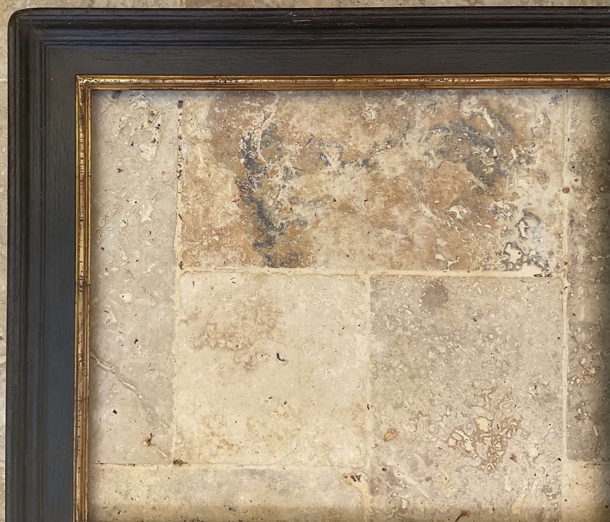 Original 1940s/1950s Wooden Montparnasse Frame, Size 10f, 55x46 Cm-photo-3