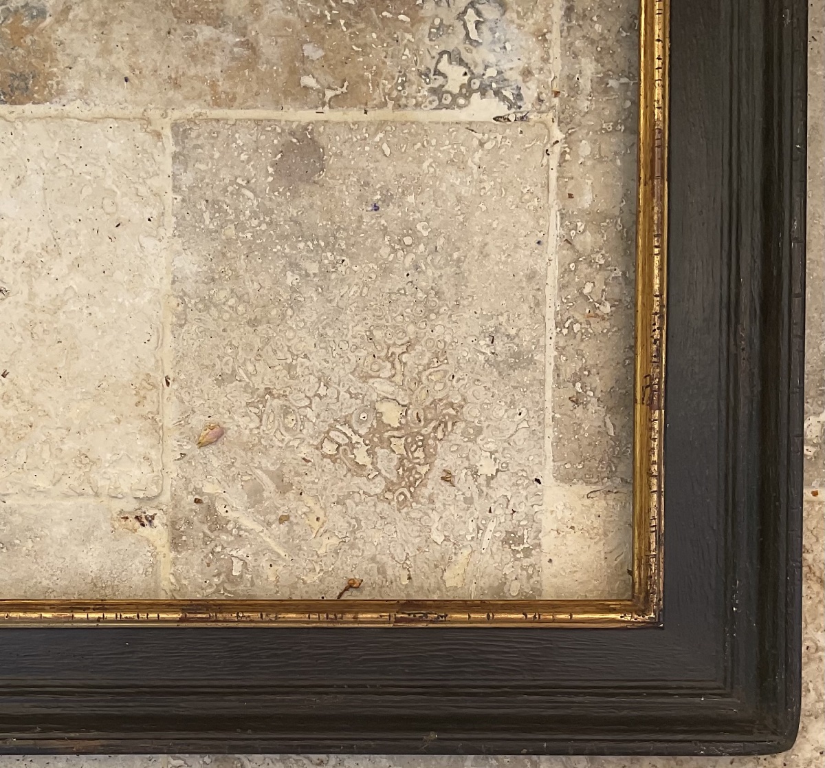 Original 1940s/1950s Wooden Montparnasse Frame, Size 10f, 55x46 Cm-photo-1
