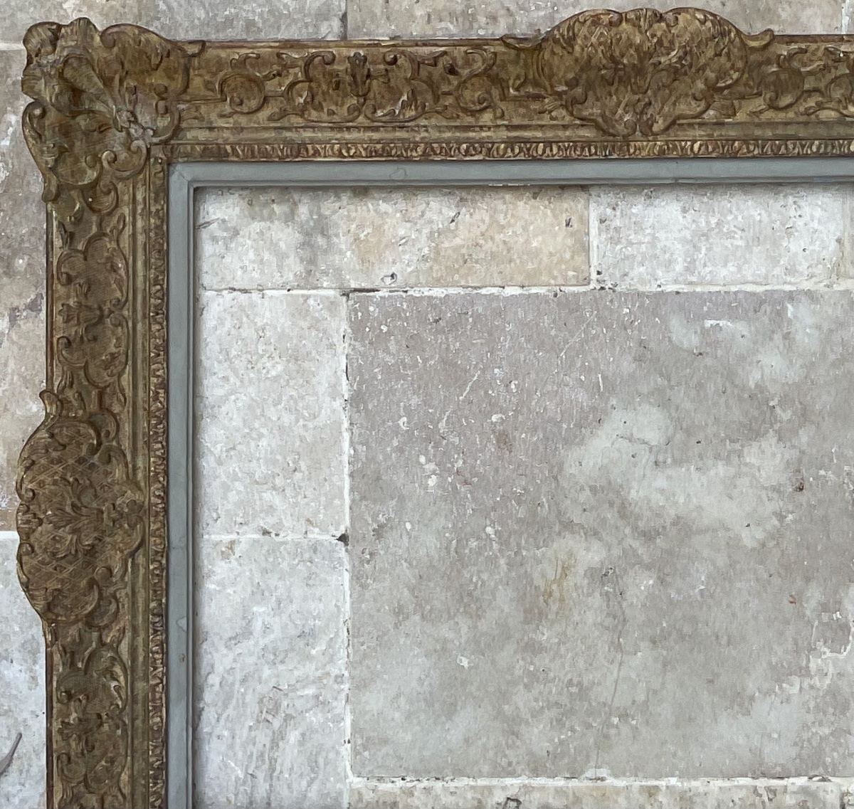 GRAND CADRE MONTPARNASSE 20P RG STYLE LOUIS XIV DIM 73 x 54 cm -photo-2
