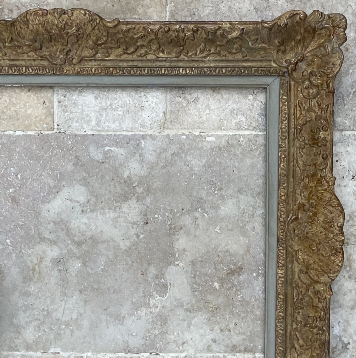 GRAND CADRE MONTPARNASSE 20P RG STYLE LOUIS XIV DIM 73 x 54 cm -photo-3