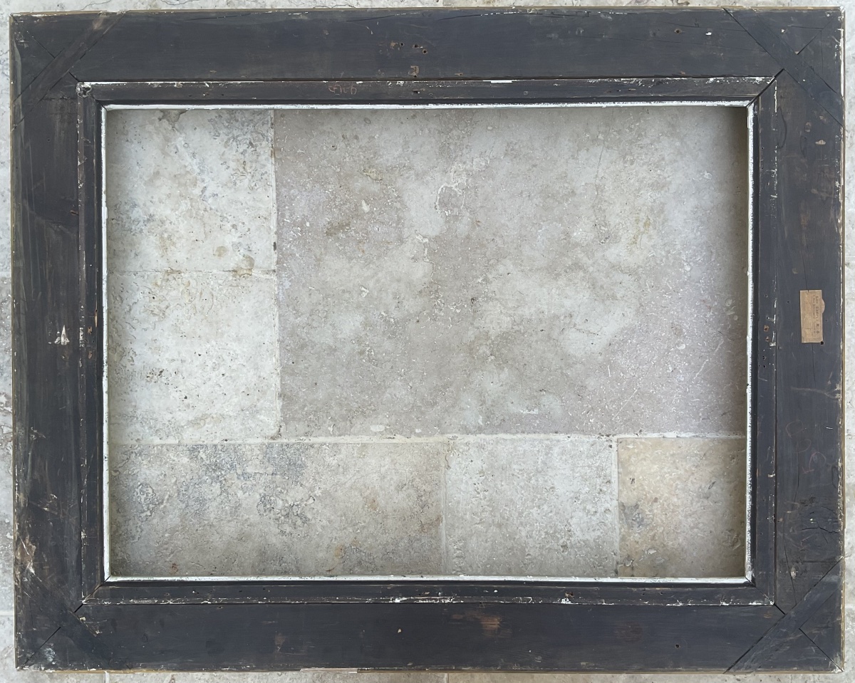 GRAND CADRE MONTPARNASSE 20P RG STYLE LOUIS XIV DIM 73 x 54 cm -photo-3