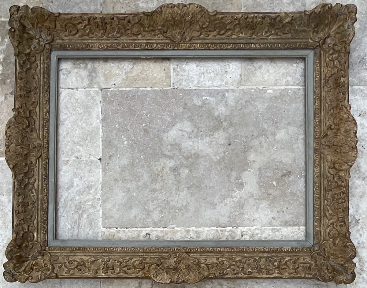 GRAND CADRE MONTPARNASSE 20P RG STYLE LOUIS XIV DIM 73 x 54 cm 