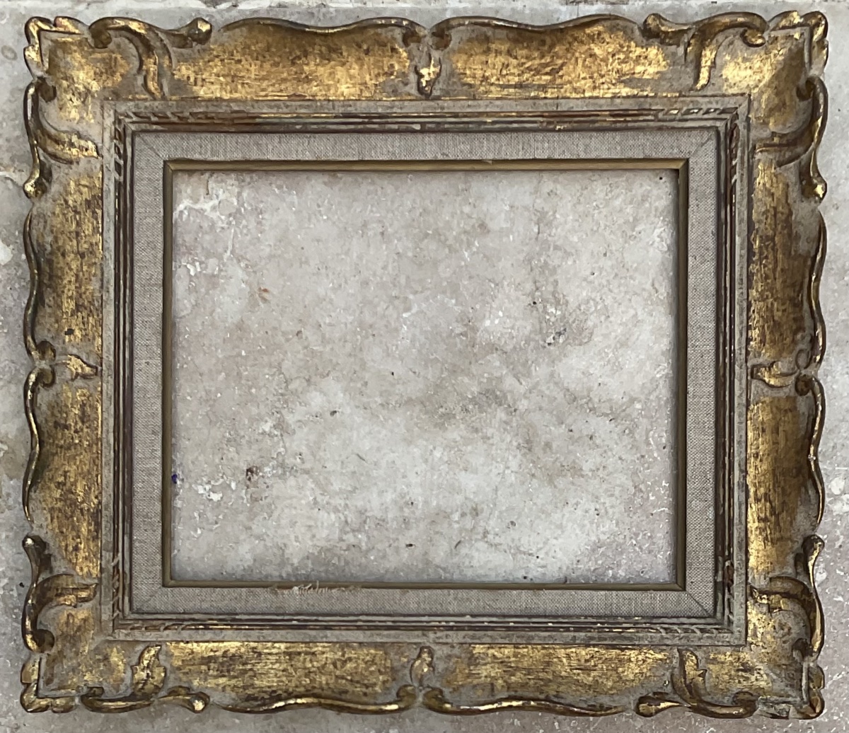 Montparnasse-style Louis XIV Frame, Size 3f (33 X 27 Cm)