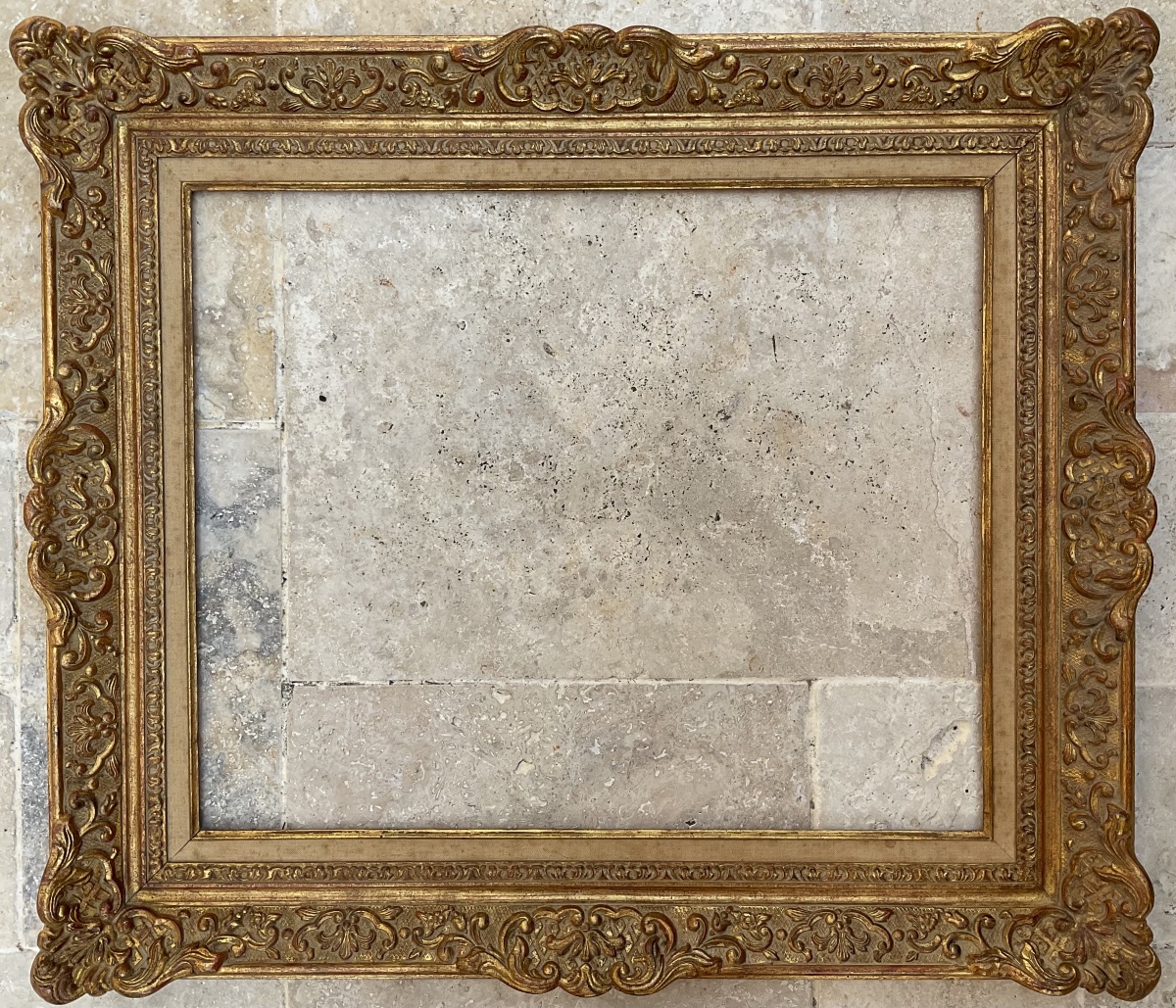 CADRE MONTPARNASSE SCULPTÉ PROFIL BOIS DIMENSION STANDARD 12F’