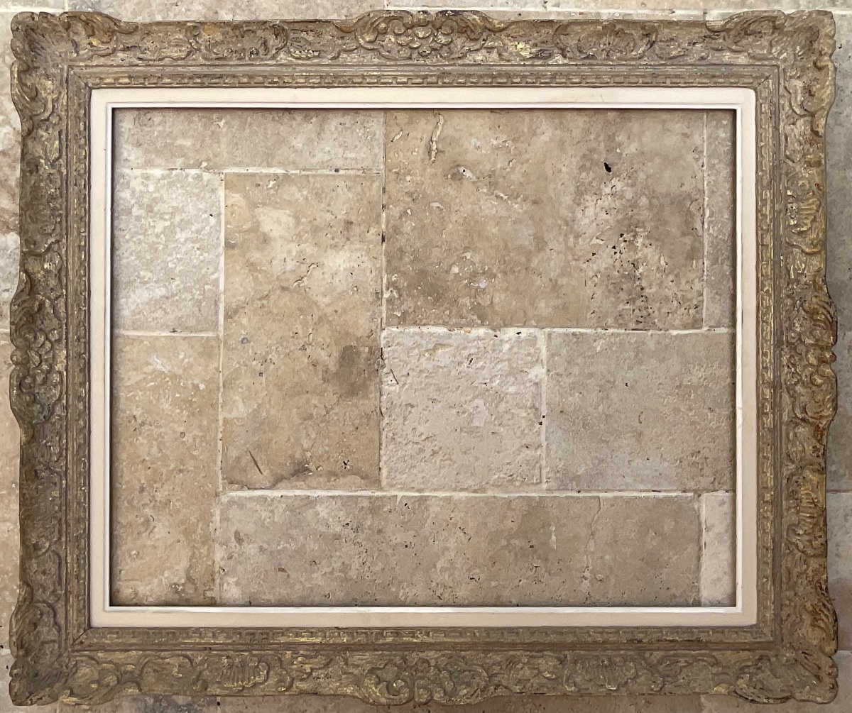 Montparnasse Sculpted Wooden-profile Frame, Size 25f, French Frame, 81 X 65 Cm