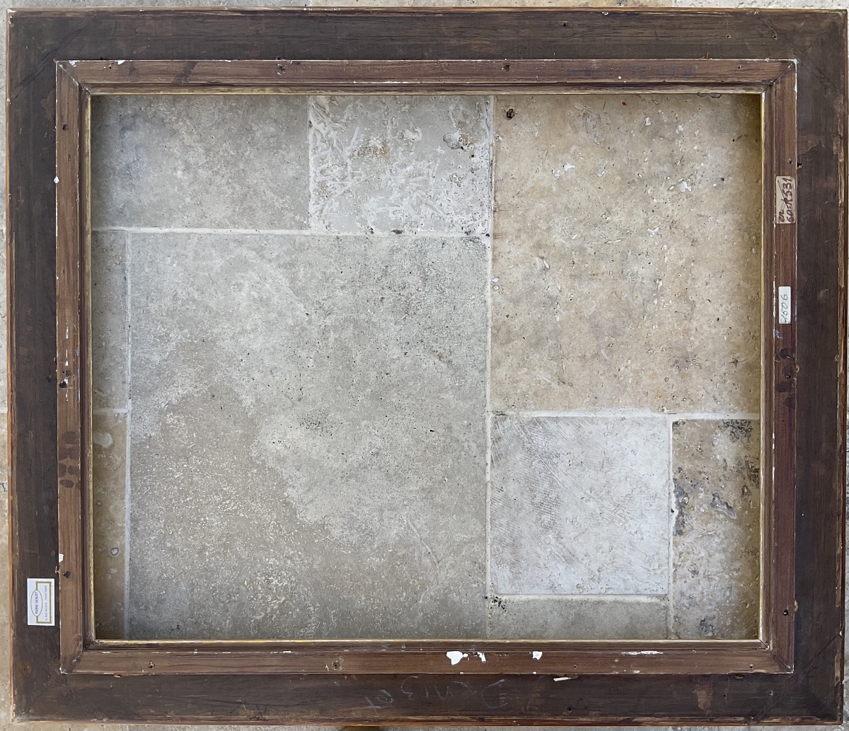 Louis XV-style Wooden Montparnasse Frame, 20f Size, Original 1930s/40s, 73 X 60 Cm-photo-2