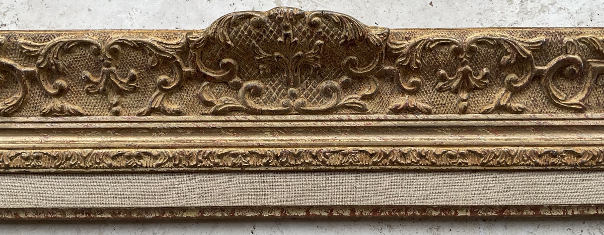 Cadre Montparnasse de style Louis XIV DIM 12F  RG GAULT 61 X 50 cm-photo-2