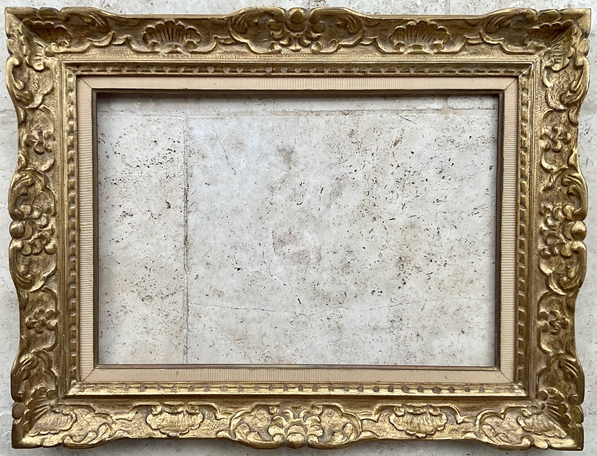 Louis XIV-style Montparnasse Frame. Size 10p - 55 X 38 Cm 