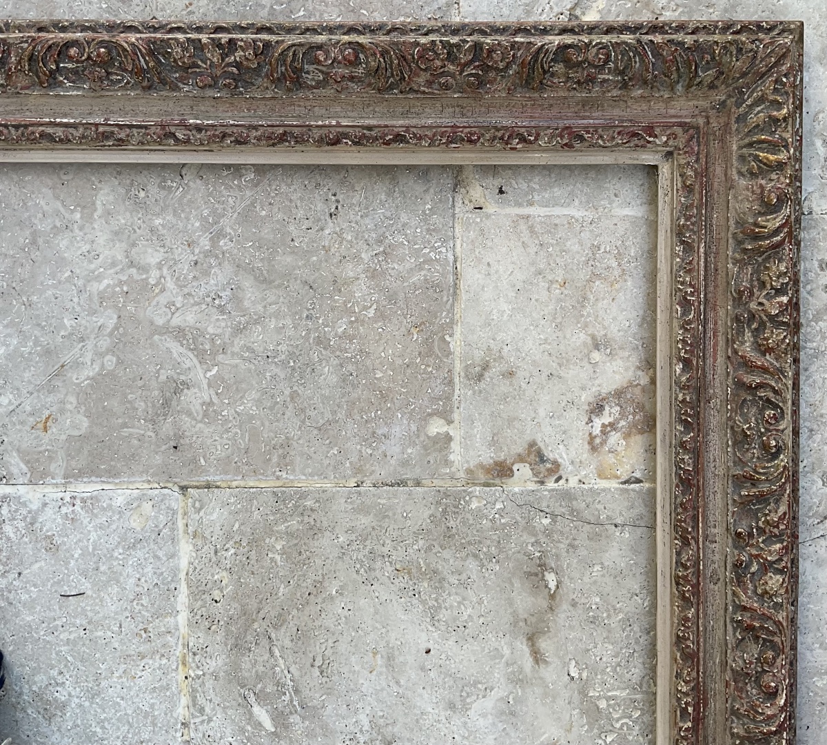 Cadre  Montparnasse Ancien Sculpte Bois style Bérain dim 30M  - 60 x 92 cm -photo-3