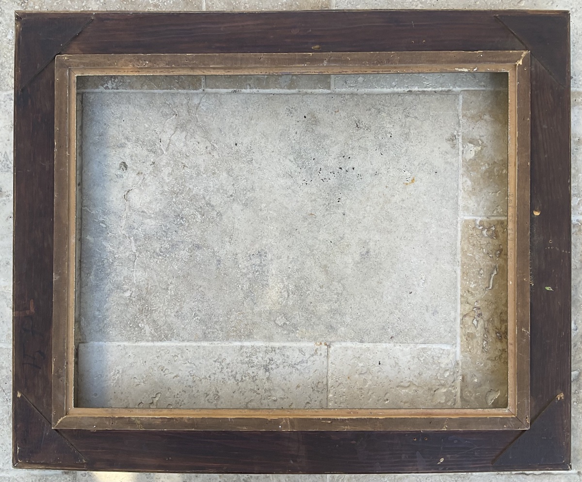 Montparnasse-style Frame, Rg Gault 15p, Dimensions: 65 X 50 Cm -photo-4