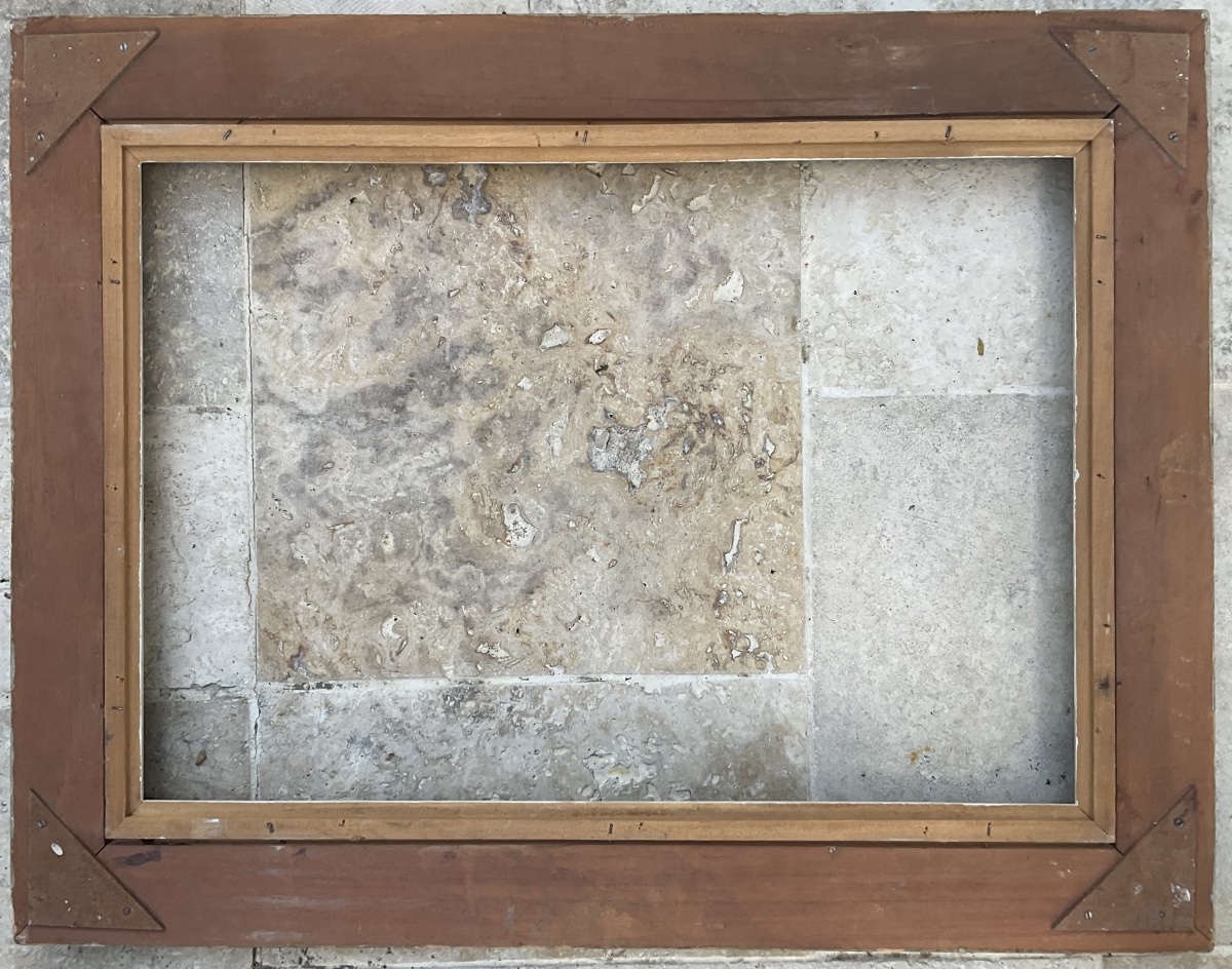 Montparnasse Sculpted Wooden-profile Frame, Standard Size 15m, French Frame-photo-2