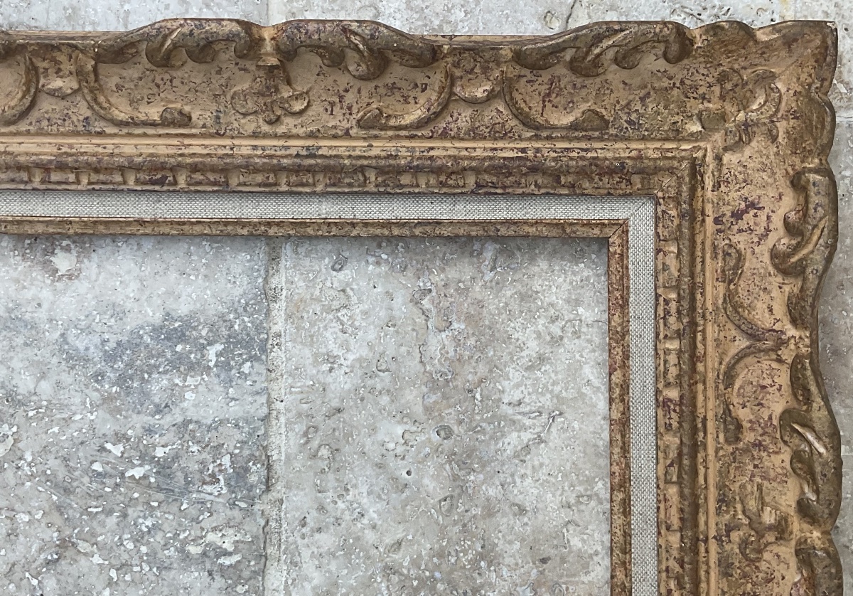 Cadre Montparnasse Style Louis XIV DIM 3F :  22 x 27 cm -photo-3