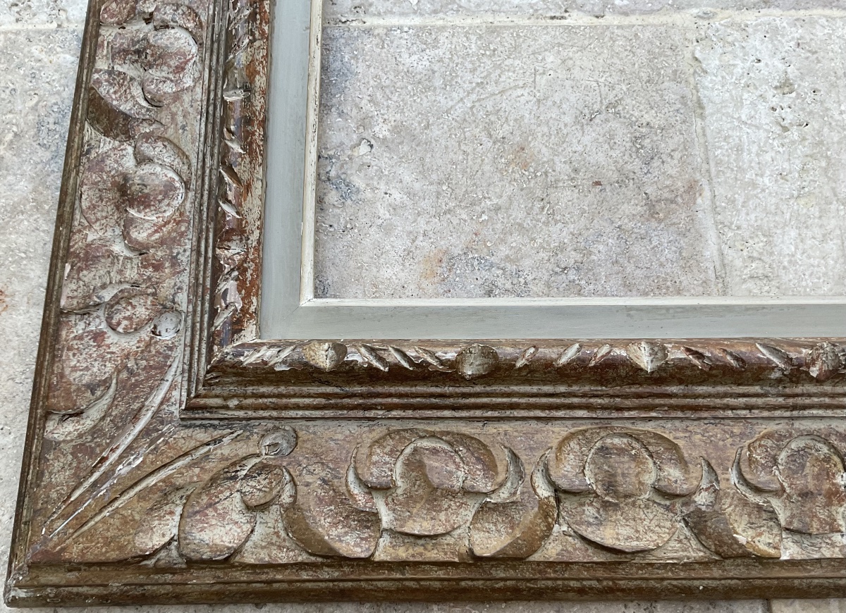 Montparnasse Frame, 1930s–1940s, Wooden Frame 10f. Dimensions: 55 X 46 Cm -photo-1