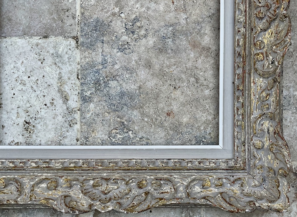 Montparnasse 8f Frame, Louis XIV Style. 1930s–1940s – 46 X 38 Cm -photo-1
