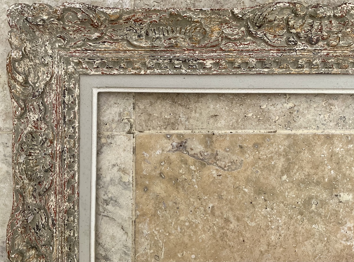 Montparnasse-style Louis XIV Frame, Size 10f: 55 X 46 Cm-photo-2