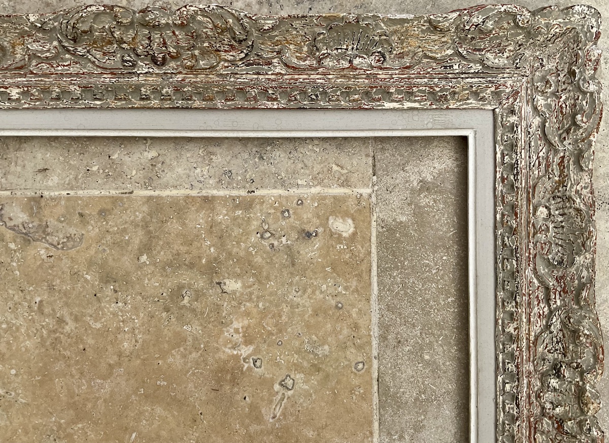 Montparnasse-style Louis XIV Frame, Size 10f: 55 X 46 Cm-photo-3