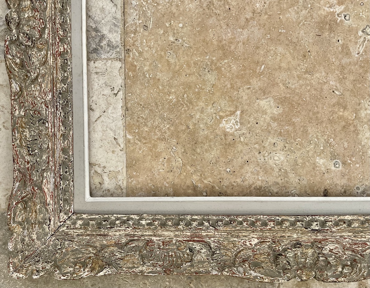 Montparnasse-style Louis XIV Frame, Size 10f: 55 X 46 Cm-photo-4