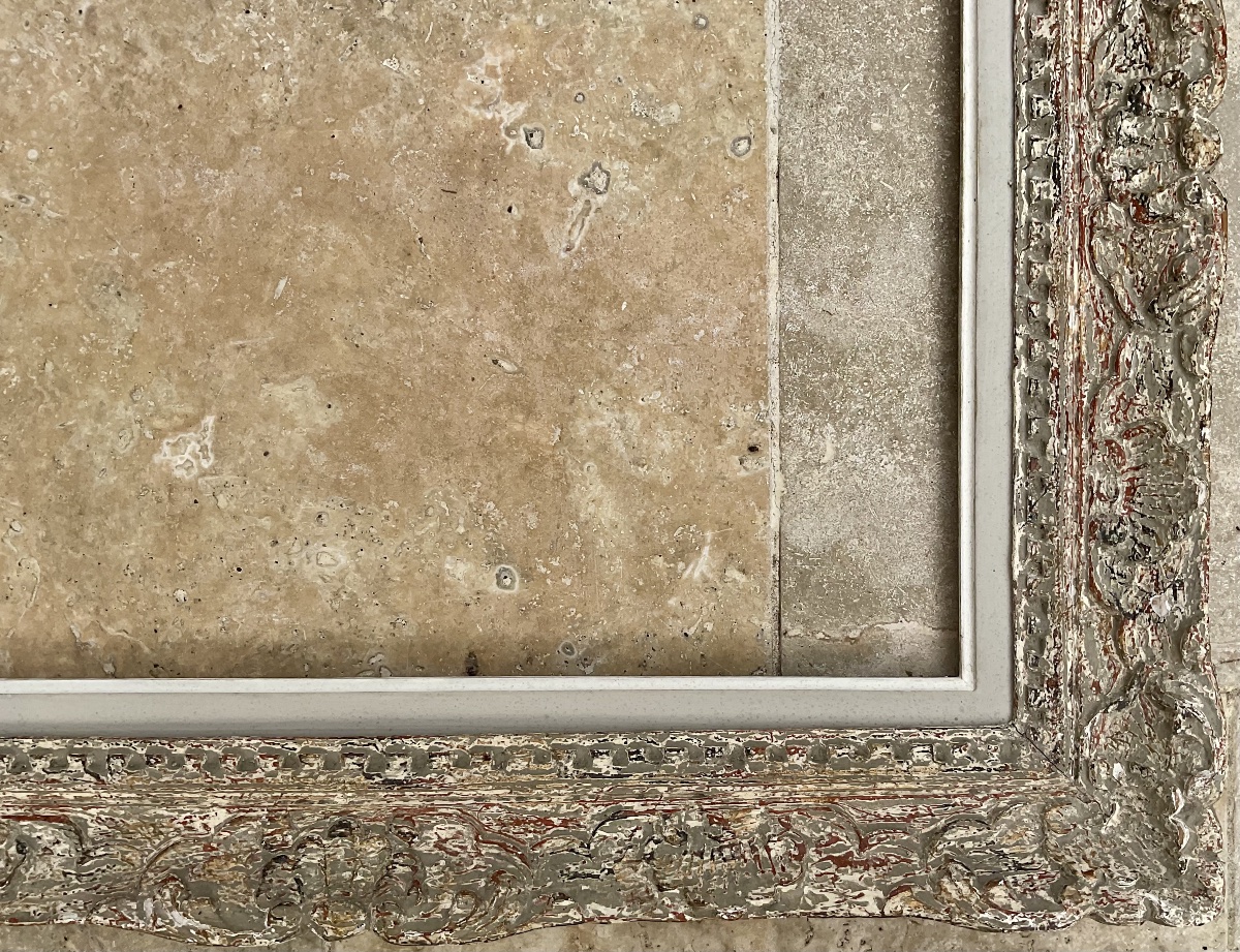 Montparnasse-style Louis XIV Frame, Size 10f: 55 X 46 Cm-photo-1