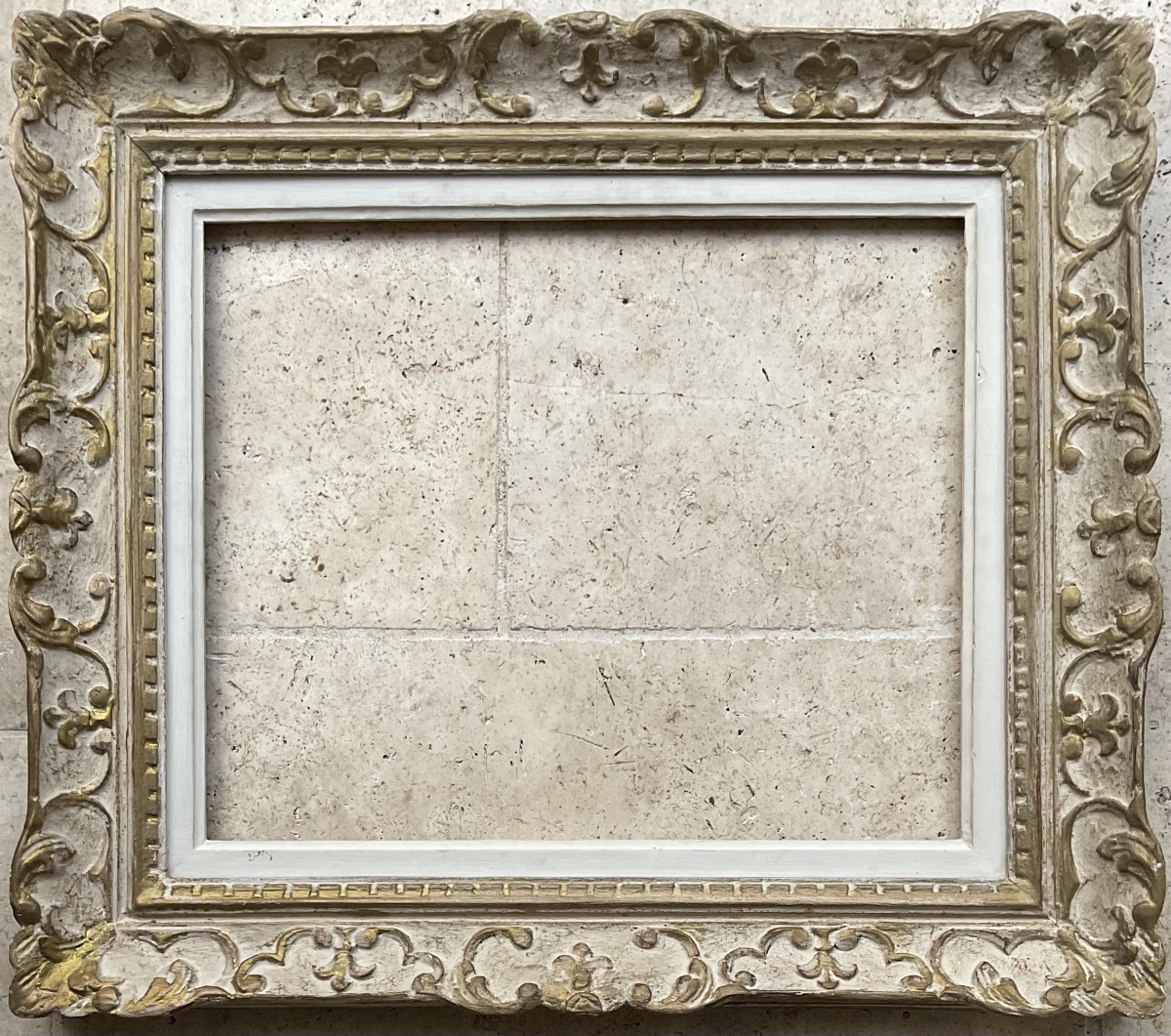 CADRE MONTPARNASSE BOIS LOUIS XIV DIM 8F ORIGINAL 1930 FRAME 46 x 38 cm