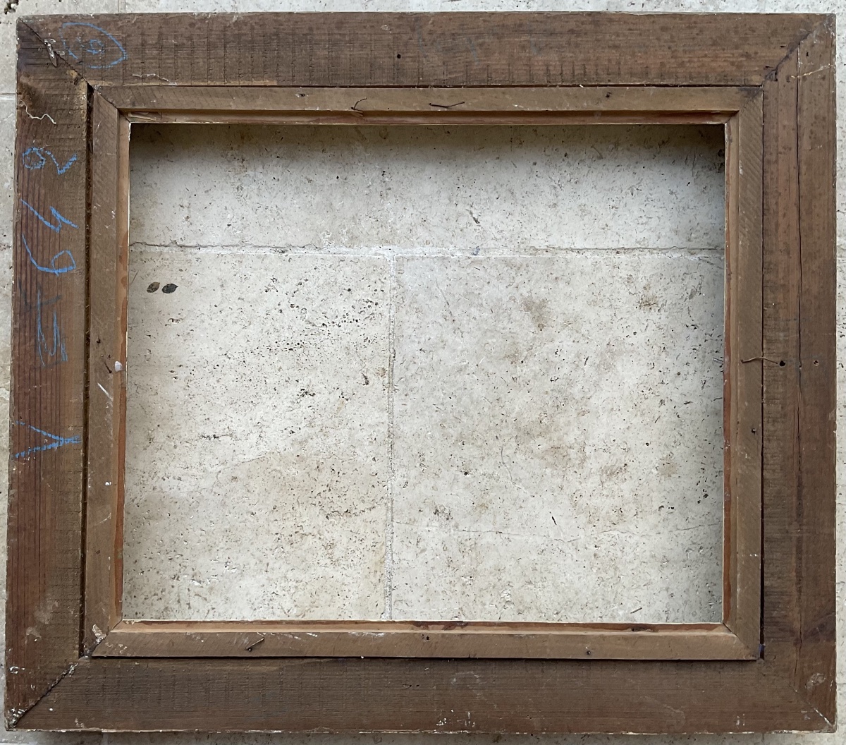 Montparnasse-style Louis XV Wooden Frame, 10f, Original, 1930, 55x46 Cm-photo-4