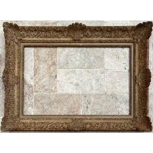 RARE CADRE MONTPARNASSE RG GAULT PROFIL BOIS STUC DIMENSION 30M FRENCH FRAME