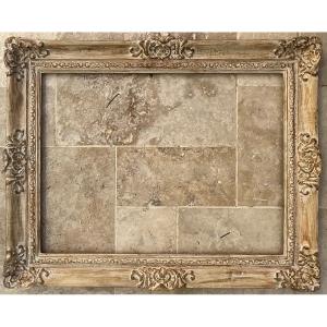 GRAND CADRE MONTPARNASSE PROFIL LOUIS XIV BOIS DIMENSION 25P DIM 81 x 60 cm