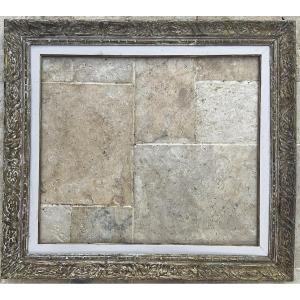 CADRE MONTPARNASSE 20F SCULPTE BOIS 1930/40 DIM : 73 X 60 cm