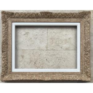 Cadre Montparnasse 1930 Syle Louis XIV bois et stuc dimensions 55 x 38 cm ( 10P)