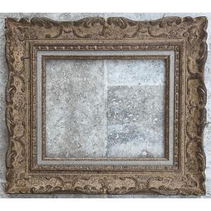 Montparnasse Frame, Louis XIV Style, Dim 3f: 22 X 27 Cm 