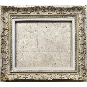 CADRE MONTPARNASSE BOIS LOUIS XIV DIM 8F ORIGINAL 1930 FRAME 46 x 38 cm