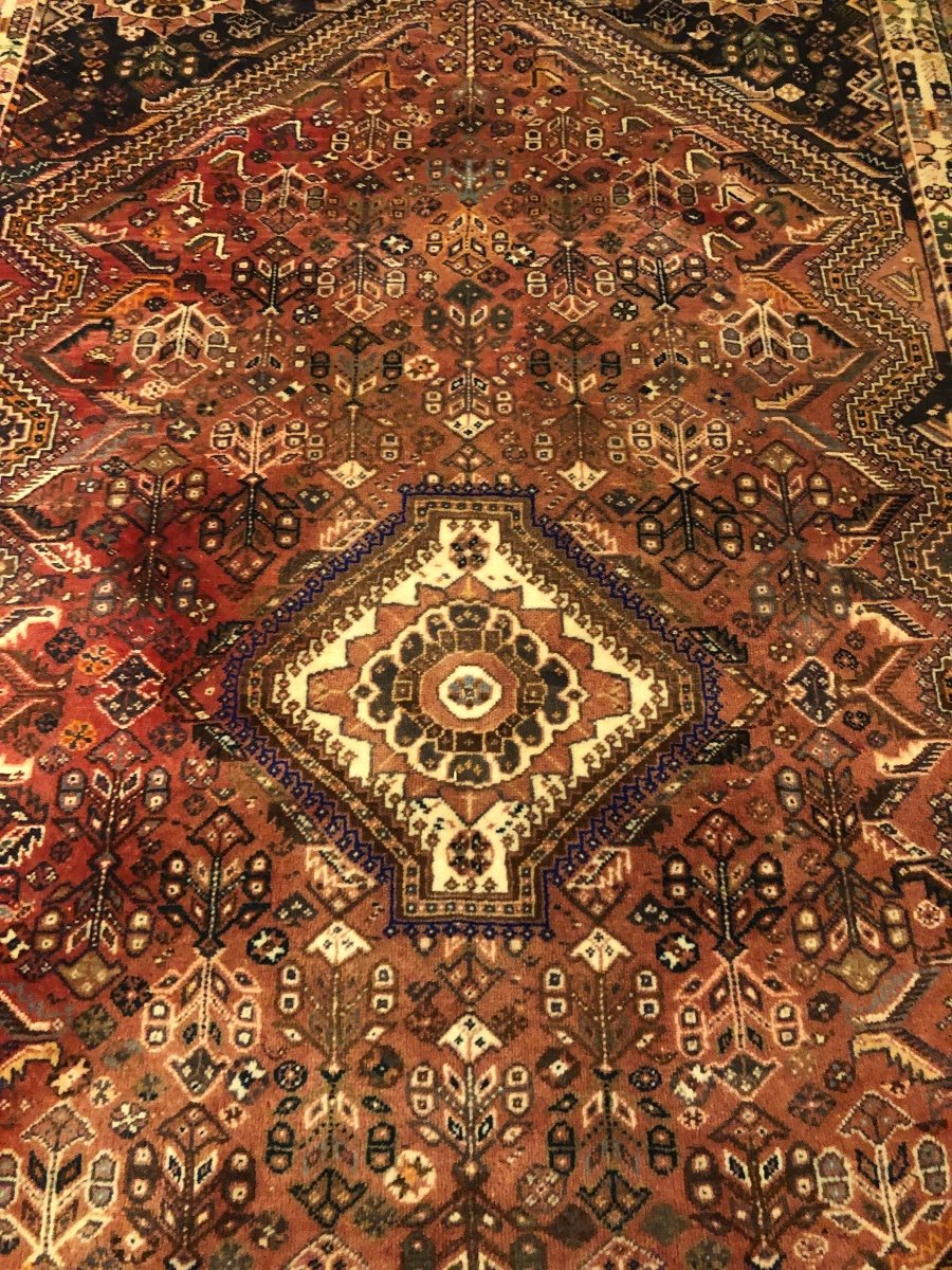 Large Basseri Shiraz XX Carpet-photo-4