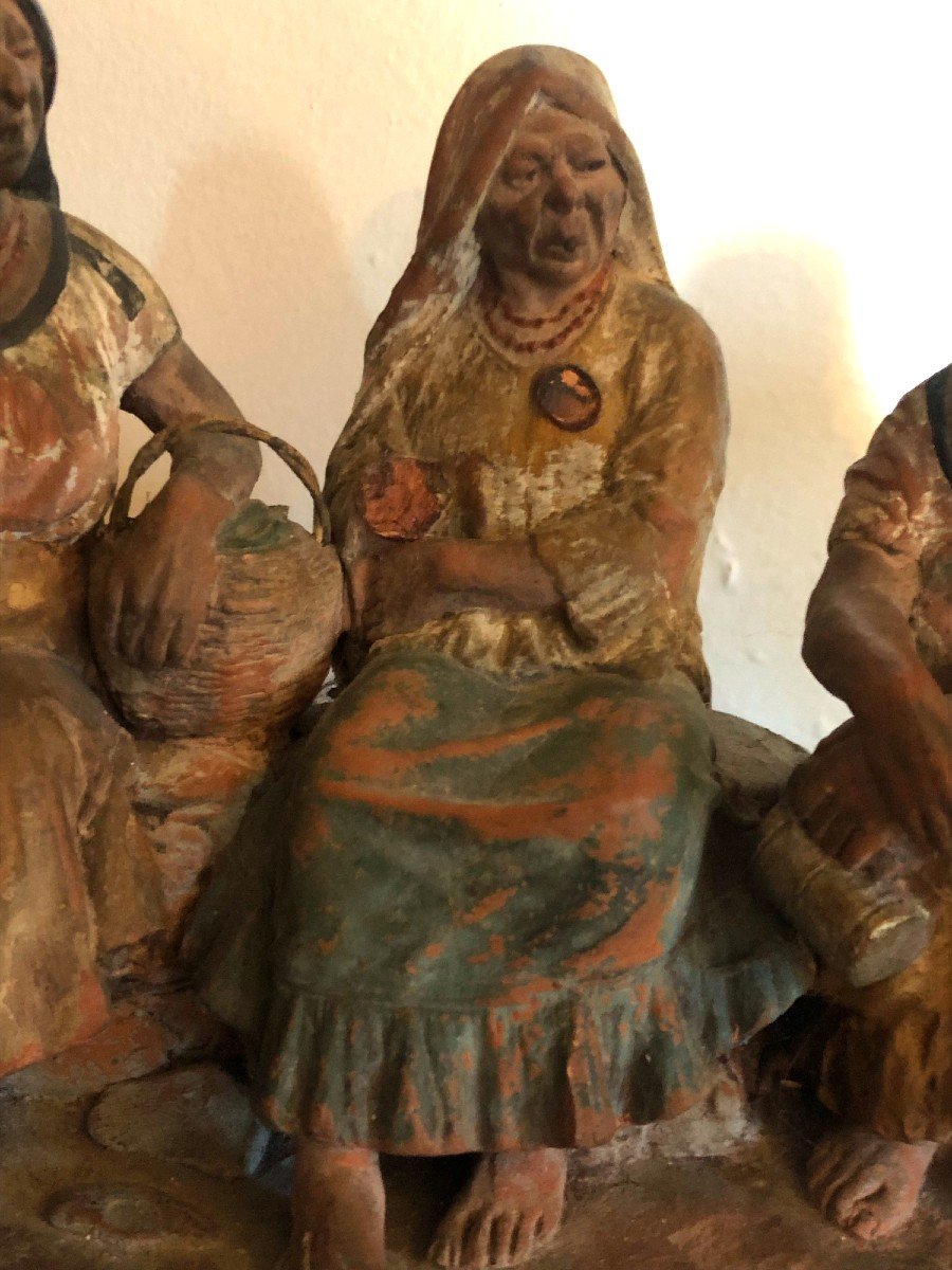 Sculpture En Terre Cuite De Serafin Marsal XX-photo-5