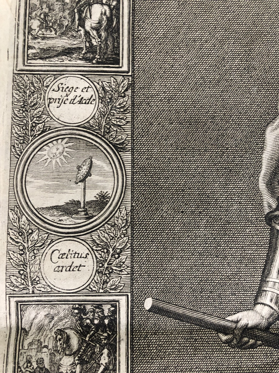 Gravure XVII De Simon De Montfort Pourfendeur Des Albigeois -photo-2