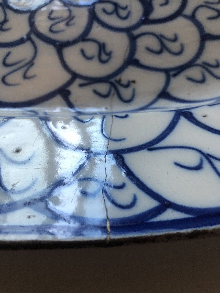 Grand plat Chine début XIX-photo-1