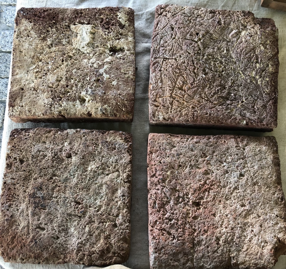 Series Of Four Terracottas XIX Castile-photo-4