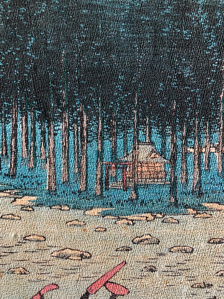 Japanese Woodblock By Utagawa Hiroshige 1855 From Tokkaido Vertical-photo-2