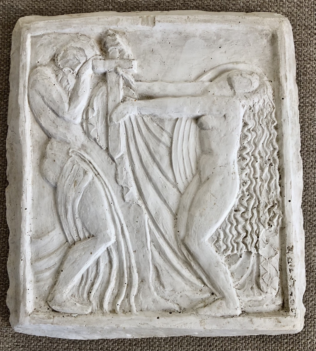 Plâtre de la Tragédie d’après Bourdelle-photo-4