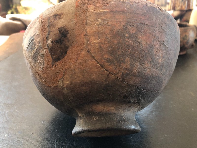 Pre-columbian Carchi Bowl 750-1550 Ad Ecuador With Birds-photo-2
