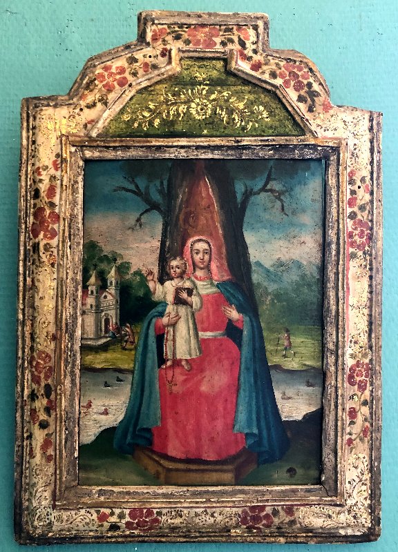 Virgin Of The Tree, Quito School, Ecuador XVII-photo-4