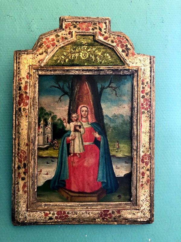 Virgin Of The Tree, Quito School, Ecuador XVII