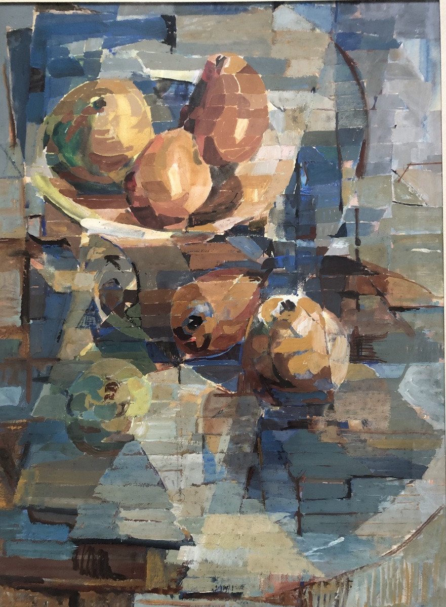 Nature morte au Compotier, Paule Danjou vers 1940-photo-4