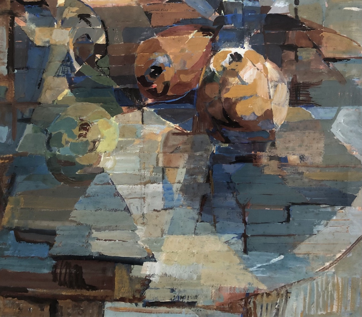 Nature morte au Compotier, Paule Danjou vers 1940-photo-2