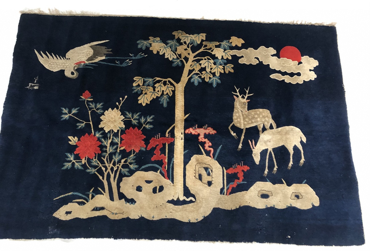 Tapis Baotou Chine 1920-photo-2